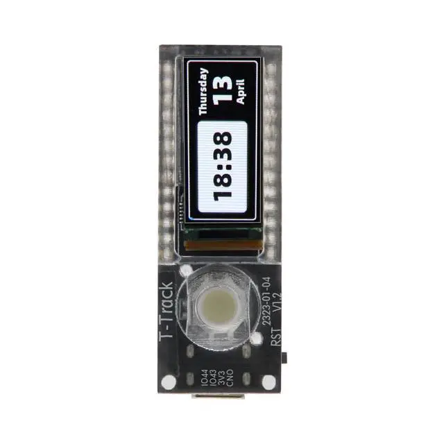 Alt view image 3 of 7 - T-Track ESP32-S3 AMOLED Trackball TTGO Development Board | ESP32-S3R8, WiFi, Bluetooth , 1.1 Inch Display