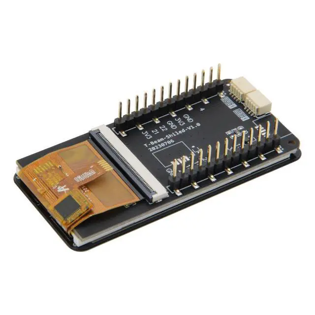 Alt view image 5 of 7 - T-Beam-Shield ST7796 Capacitive Touch IPS TFT 2.33 Inch LCD Screen Expandable T-MPU9250 9-Axis Sensor Module