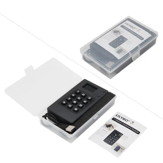 Alt view image 6 of 7 - T-Display Keyboard Kit ESP32 TTGO Development Board | WiFi, Bluetooth ,1.14 Inch LCD Display