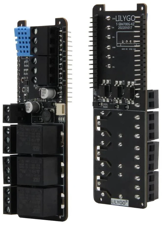 Main image of T-SimHat Expansion Board with CAN RS485 3-Way Relay | Compatible with T-SIM7000G