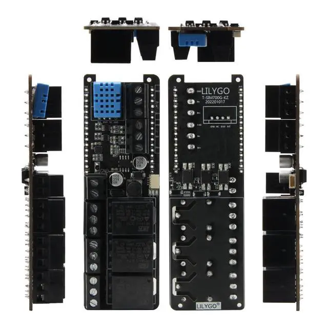 Alt view image 6 of 7 - T-SimHat Expansion Board with CAN RS485 3-Way Relay | Compatible with T-SIM7000G