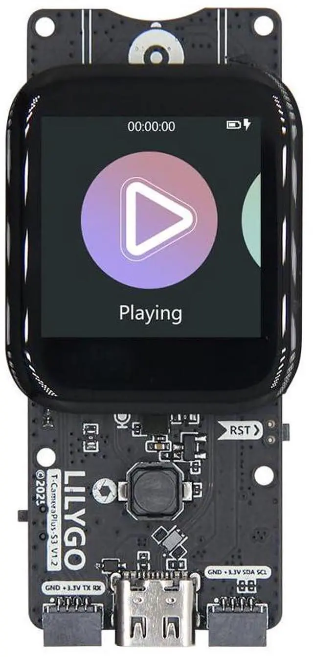 Main image of T-Camera-Plus-S3 ESP32-S3 TTGO Development Board | Microphone, Speaker,1.3 Inch Touch Display