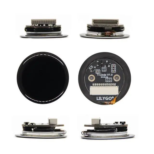 Alt view image 6 of 7 - T-Circle 0.75-inch TFT LCD Touch Screen TTGO Development Board