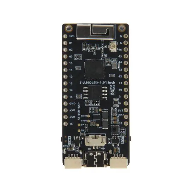 Alt view image 2 of 7 - T-Display-S3 AMOLED ESP32-S3 with 1.91 Inch RM67162 Touchable Display TTGO Development Board Wireless Module (Unsoldered Pin Version)