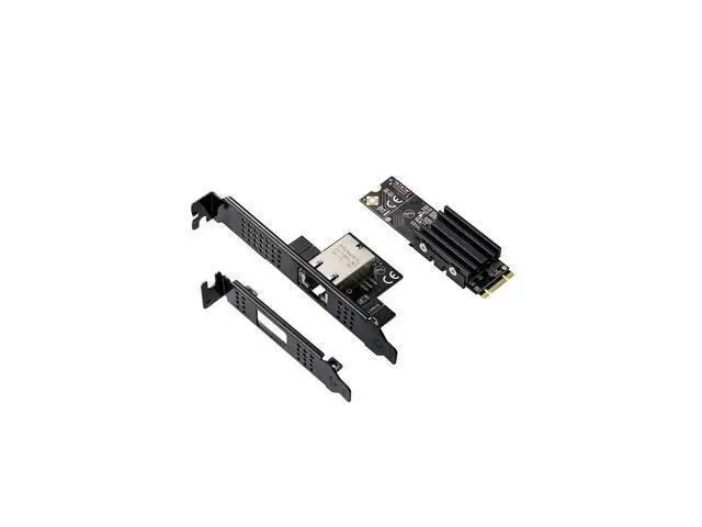 Alt view image 4 of 7 - IO-M2F113-GLAN, M.2 (B+M Key) to Single-Port 10G Gigabit Network Adapter, AQC113 Chip, 1×RJ45 Port with LED Indicator, Supports Windows and Linux Systems