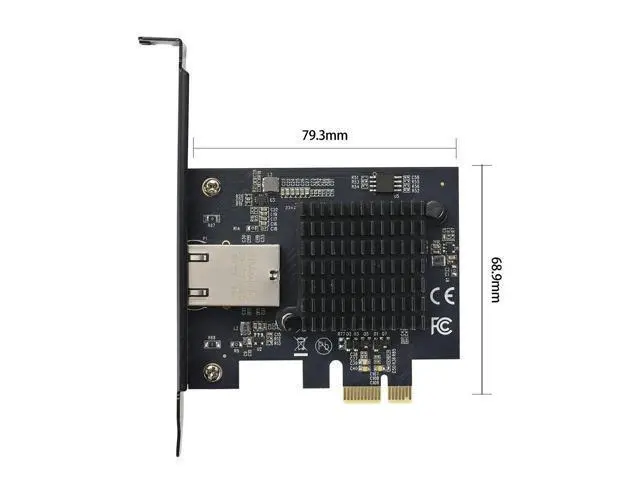 Alt view image 4 of 6 - Quantum PCIe4.0 X1 10G Ethernet Card AQC113 Chip 10/5/2.5G Multi-Speed RJ45 Port for Gaming PC Virtual Storage Server Bulk OEM/ODM