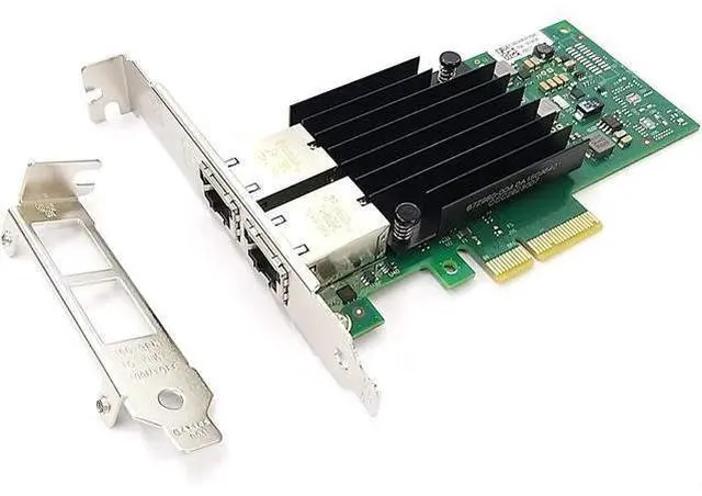 Main image of Dual Port 10GbE RJ-45 PCI-Express x 4 Gigabit Ethernet Server Adapter Dual Port Network Interface Controller Card for X550 Chipset, Compare to Intel X550-T2