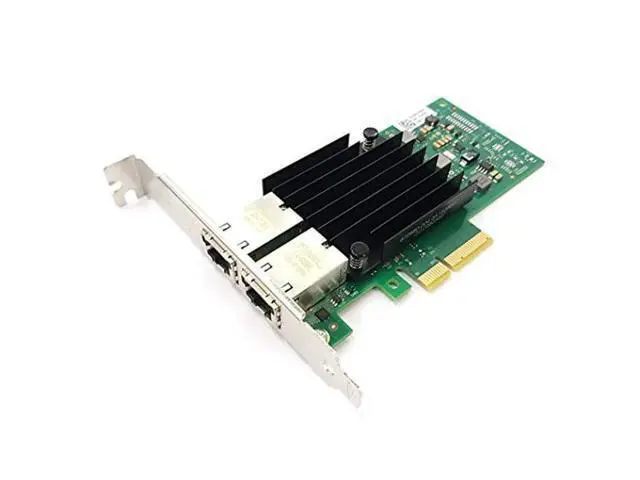 Alt view image 3 of 5 - HINYSENO Dual Port 10GbE RJ-45 PCI-Express x 4 Gigabit Ethernet Server Adapter Dual Port Network Interface Controller Card for X550 Chipset, Compare to Intel X550-T2