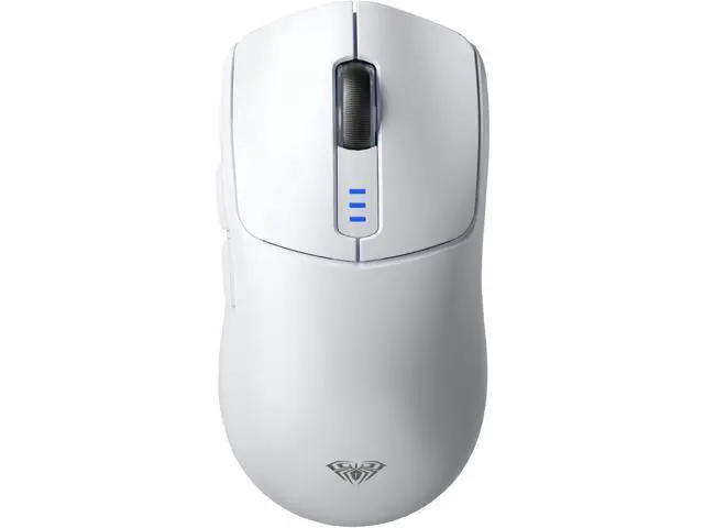 Alt view image 6 of 7 - AULA Gaming Keyboard and Mouse Combo, 75% Wireless Mechanical Keyboards, Gasket Hot Swappable Custom Keyboard+SC580 Wireless Gaming Mouse White