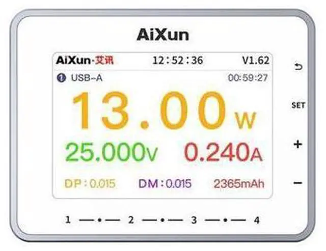 Main image of Aixun PF26 Multi-Channel Smart Fast Charging Station, 8-Port USB Repair Test Power Hub with Real-Time Voltage Display for Phone Diagnostics