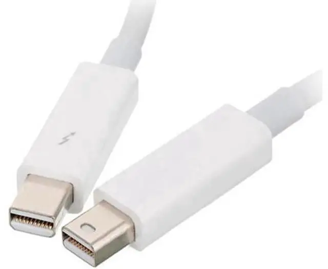 Alt view image 2 of 6 - Thunderbolt 2 Port Male to Male Video Data Cable for MacBook & SSD & Displays TB-004-WH