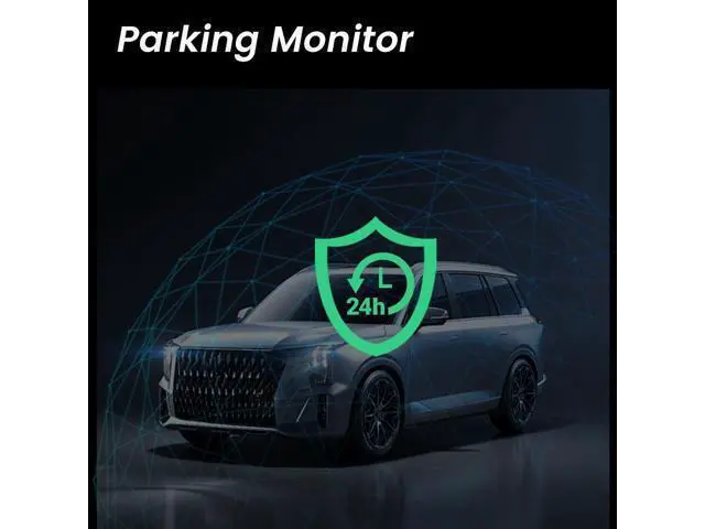 Alt view image 5 of 6 - QURO Dashcam 3 Camera Front 4K+Interior Night Vision 1080P+ Rear 1080P 3 Channels Auto Car Camera 3.2"IPS Screen WiFi App Control