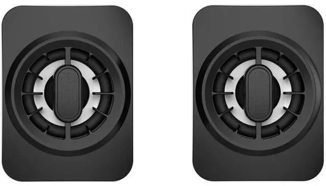 Alt view image 3 of 5 - LED Light Mini Computer Speakers,6W PC Powered Speakers USB Speaker Monitor Speakers for Desktop Computer/PC/Laptop Gaming Speaker