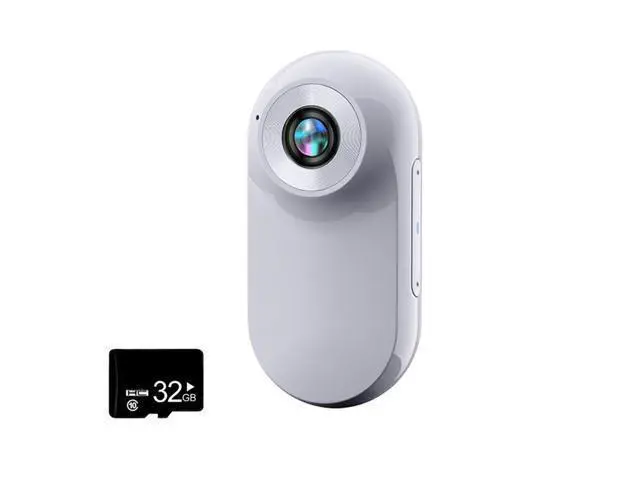 Alt view image 2 of 7 - HD Magnetic Thumb Action Camera 1080P, Outdoor Cycling, Pet Collar Camera, Sports Recorder, 32GB Card Included