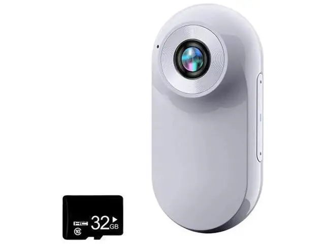 Alt view image 7 of 7 - HD Magnetic Thumb Action Camera 1080P, Outdoor Cycling, Pet Collar Camera, Sports Recorder, 32GB Card Included