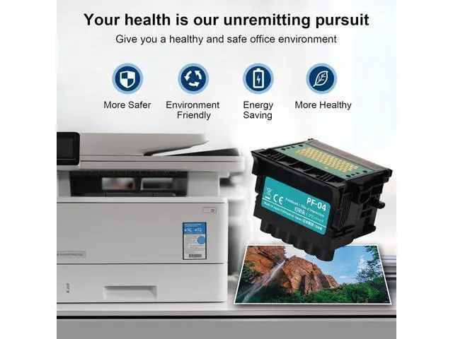 Alt view image 5 of 7 - PF-04 Printhead Compatible with iPF650 / iPF655/ iPF670/ iPF670/ iPF750/ iPF755/ iPF760/ iPF765/ iPF770/ iPF770/iPF780/ iPF780 MFPM40/iPF830/ iPF840/iPF850,Replacement of PF-04 Printhead