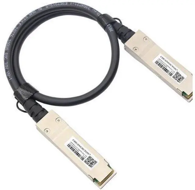 Alt view image 5 of 7 - 200G QSFP56 to QSFP56 PAM4 DAC Cable Ethernet Passive Direct Attach Copper Twinax Cable Compatible with NVIDIA/Mellanox MCP1650-V00AE30 (0.5m / 1.64ft)