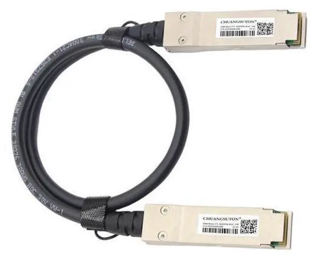 Alt view image 7 of 7 - 200G QSFP56 to QSFP56 PAM4 DAC Cable Ethernet Passive Direct Attach Copper Twinax Cable Compatible with NVIDIA/Mellanox MCP1650-V00AE30 (0.5m / 1.64ft)