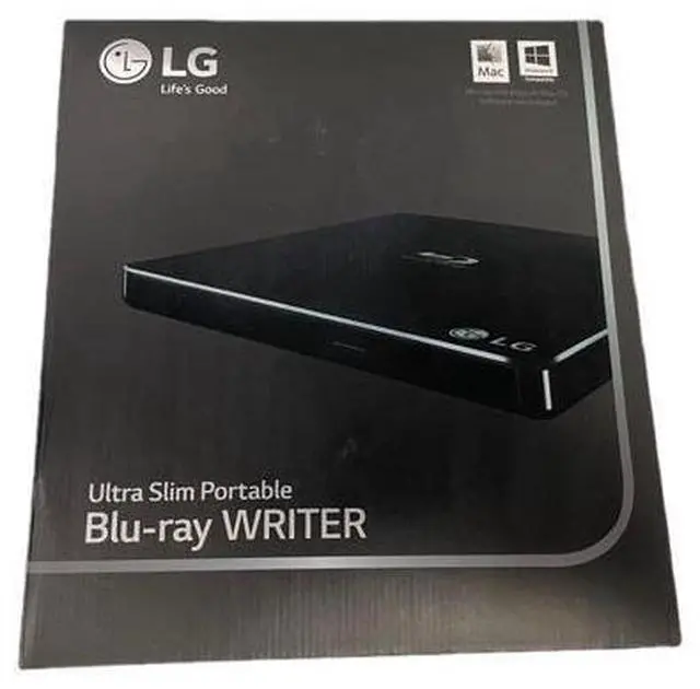 Alt view image 4 of 7 - External USB 3.0 Blu-ray Burner BP50NB40, Type-C Ready, 100GB Optical Drive for Laptop/Desktop - Black