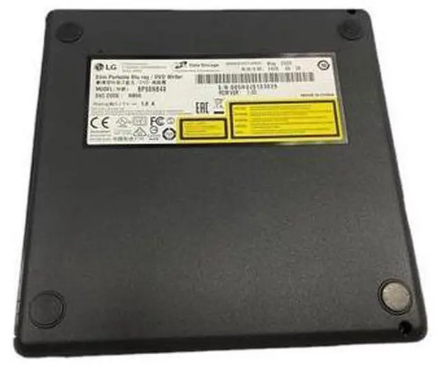 Alt view image 5 of 7 - External USB 3.0 Blu-ray Burner BP50NB40, Type-C Ready, 100GB Optical Drive for Laptop/Desktop - Black