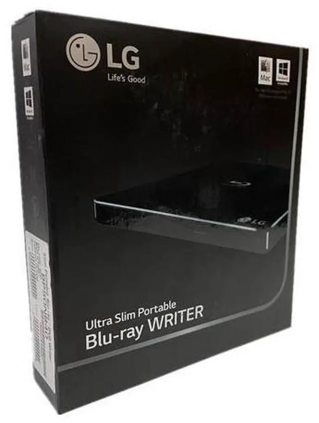 Alt view image 6 of 7 - External USB 3.0 Blu-ray Burner BP50NB40, Type-C Ready, 100GB Optical Drive for Laptop/Desktop - Black