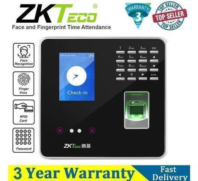Alt view image 4 of 7 - ZKTeco FA200 TCP/IP Face & Fingerprint Reader Time Attendance And Access Control