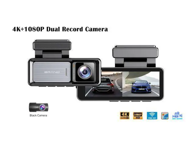 Alt view image 2 of 6 - QURO Dashcam 4K WiFi Special Edition Original Dashboard Camera Dashcam Dashcam