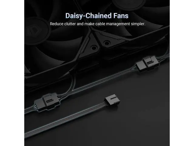 Alt view image 5 of 7 - ID-COOLING FX360 PRO Liquid CPU Cooler for Desktop - 360mm AIO Cooler, 3 x 120mm High-efficient Fans, Special CD Pattern Pump Header, Intel & AMD Compatible