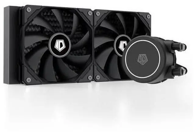 Main image of ID-COOLING FROSTFLOW X 240 CPU Water Cooler AIO Cooler 240mm CPU Liquid Cooler White LED 2x120mm PWM Fans, Intel 1700/1200/115X, AMD AM5/AM4