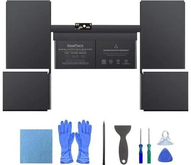Main image of A1534 Battery Replacement for MacBook 12-inch A1534(2015,2016,2017) A1527/A1705 Battery