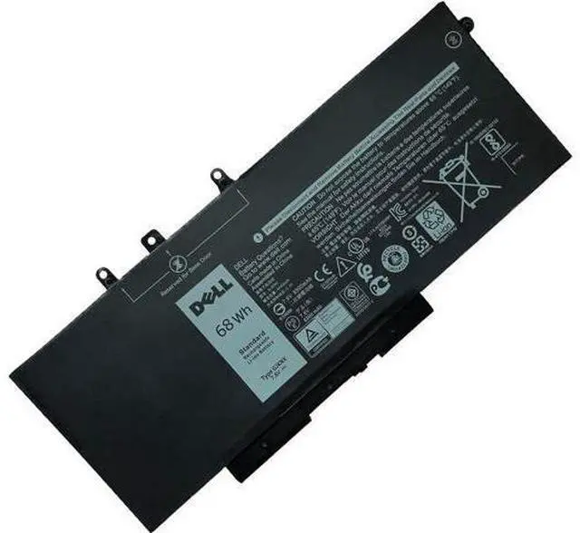 Main image of DELL GJKNX 7.6V 68Wh 4-Cell Notebook Battery For DELL Latitude 5280 5290 5480 5490 5491 5495 5580 5590 5591, Precision 3520 Precision 3530 Laptop , Alternant Part Number: 5YHR4 451-BBZG 93FTF 3DDDG