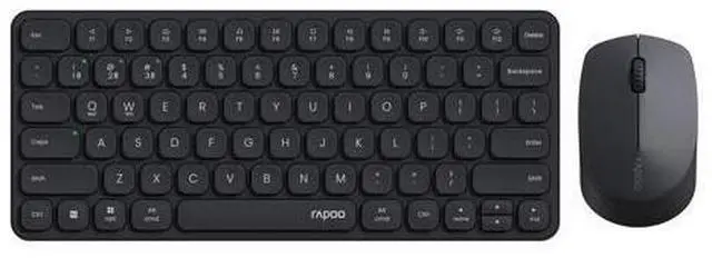 Main image of 9010M Multi-Device Keyboard and Mouse Combo, 2.4GHz/Bluetooth 5.0/4.0 Wireless Keyboard & Mouse Set for Windows/Mac/Linux/Chrome, Support 4 Devices, Low-Profile Silent Click, Battery Powered