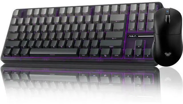 Main image of AULA Wireless Keyboard and Mouse Combo, F87 Pro Mechanical Keyboard SC900 Pro Wireless Mouse