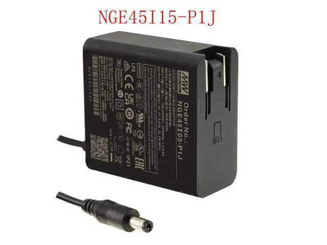 Alt view image 4 of 7 - GEM Power Supply Adapter, NGE45I15-P1J 45W 15V 3A