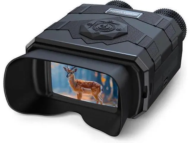 Main image of Ecocleanpath 3.5'' HD Night Vision Binoculars with 4K Video, 3000mAh Rechargeable Battery for Hunting & Wildlife