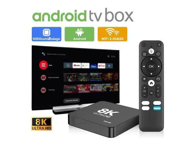 Alt view image 5 of 7 - i96 8K TV Box Dual WiFi, Bluetooth, 1GB+8GB, 4K Output, Android, Smart Media Player, Cross-Border TV Box