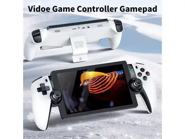 Alt view image 3 of 7 - M28 Handheld Game Console 7.1" IPS, PS2 Support, 3D Gaming, Dual Joysticks, 4000mAh, Retro Emulator, 30+ Systems