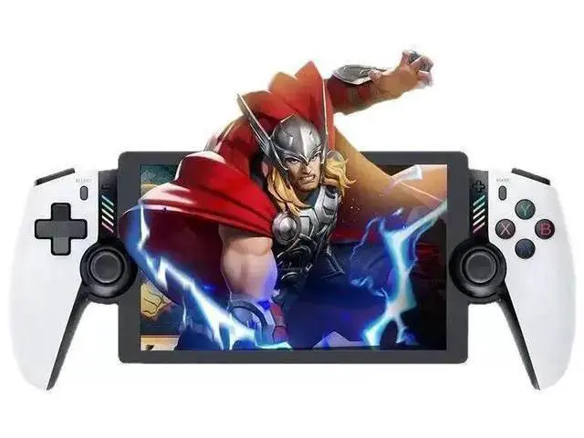 Alt view image 6 of 7 - M28 Handheld Game Console 7.1" IPS, PS2 Support, 3D Gaming, Dual Joysticks, 4000mAh, Retro Emulator, 30+ Systems