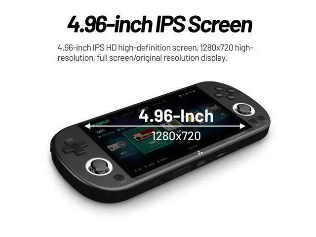 Alt view image 4 of 6 - TRIMUI SMART PRO Handheld Game Console 4.96" IPS, 5000mAh, 5H Battery, Linux, GBA/PSP/Arcade, Open-Source