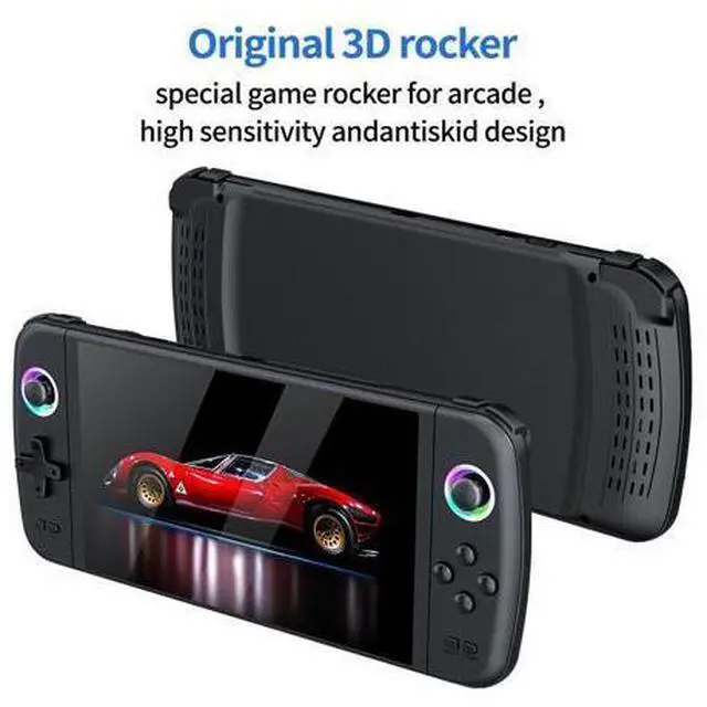 Alt view image 4 of 4 - M27 Large Screen Handheld Game Console 7" IPS, 30 Emulators, 4000mAh, TV Output, Retro Arcade Gaming