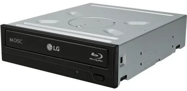 Main image of Black 16X BD-R 2X BD-RE 16X DVD+R 5X DVD-RAM 12X BD-ROM 4MB Cache SATA Blu-ray Burner WH16NS40