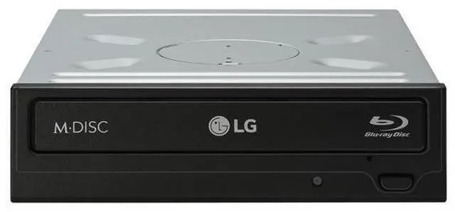 Alt view image 2 of 3 - Black 16X BD-R 2X BD-RE 16X DVD+R 5X DVD-RAM 12X BD-ROM 4MB Cache SATA Blu-ray Burner WH16NS40