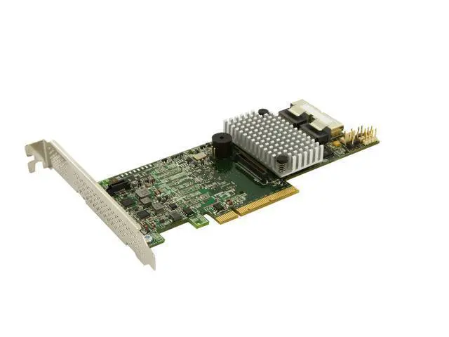 Alt view image 2 of 7 - MegaRAID LSI00295 (9266-8i SGL) PCI-Express 2.0 x8 Low Profile SATA / SAS RAID Controller - Single--Avago Technologies