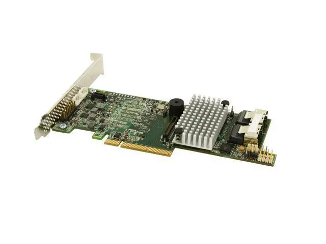 Alt view image 5 of 7 - MegaRAID LSI00295 (9266-8i SGL) PCI-Express 2.0 x8 Low Profile SATA / SAS RAID Controller - Single--Avago Technologies
