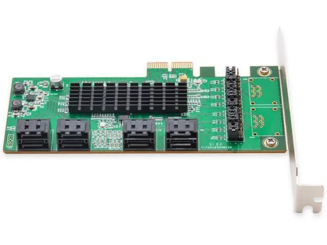 Alt view image 3 of 7 - IO CREST SI-PEX40071 SATA III 8 Port Controller Card PCE-e 2.0 x2 with Low Profile Bracket