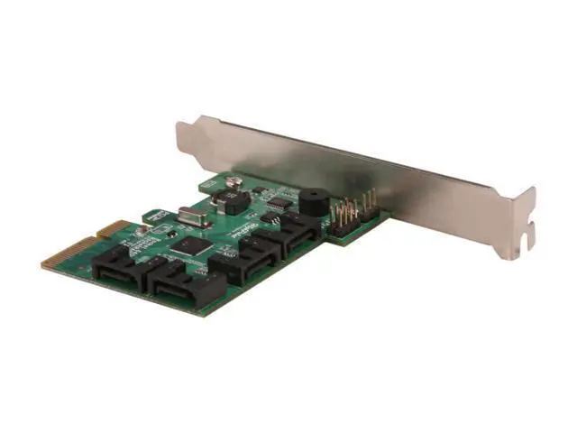 Alt view image 2 of 4 - HighPoint RocketRAID 640L PCI-Express 2.0 x4 Low Profile SATA RAID Controller Card