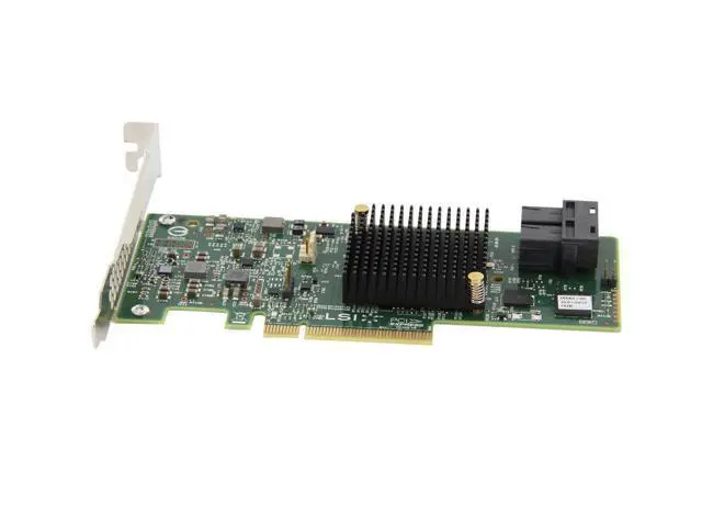 Alt view image 4 of 7 - 9341 MegaRAID SAS 9341-8i (LSI00407) PCI-Express 3.0 x8 Low Profile SATA / SAS High Performance Eight-Port 12Gb/s RAID Controller (Single Pack)--Avago Technologies