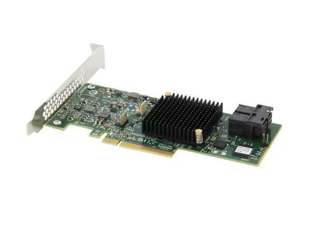 Alt view image 5 of 7 - 9341 MegaRAID SAS 9341-8i (LSI00407) PCI-Express 3.0 x8 Low Profile SATA / SAS High Performance Eight-Port 12Gb/s RAID Controller (Single Pack)--Avago Technologies