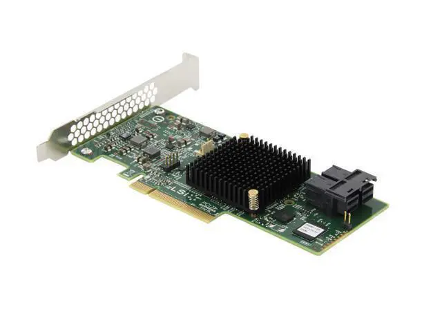 Alt view image 6 of 7 - 9341 MegaRAID SAS 9341-8i (LSI00407) PCI-Express 3.0 x8 Low Profile SATA / SAS High Performance Eight-Port 12Gb/s RAID Controller (Single Pack)--Avago Technologies