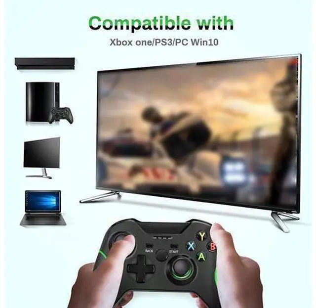 Alt view image 7 of 7 - Xbox Wireless Controller 2.4G Wireless Game Controller Joystick for Xbox Series X|S, Xbox One, and Win PC 7/8/10 Devices